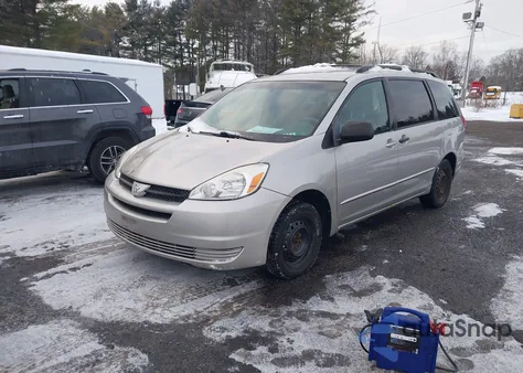 2005 Toyota Sienna Le from USA, damaged, VIN 5TDZA23C05S250669